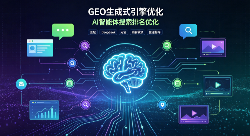 瓦房店市GEO 浪潮来袭：生成式引擎优化崛起，创作者争抢豆包、DeepSeek、元宝智能体流量入口